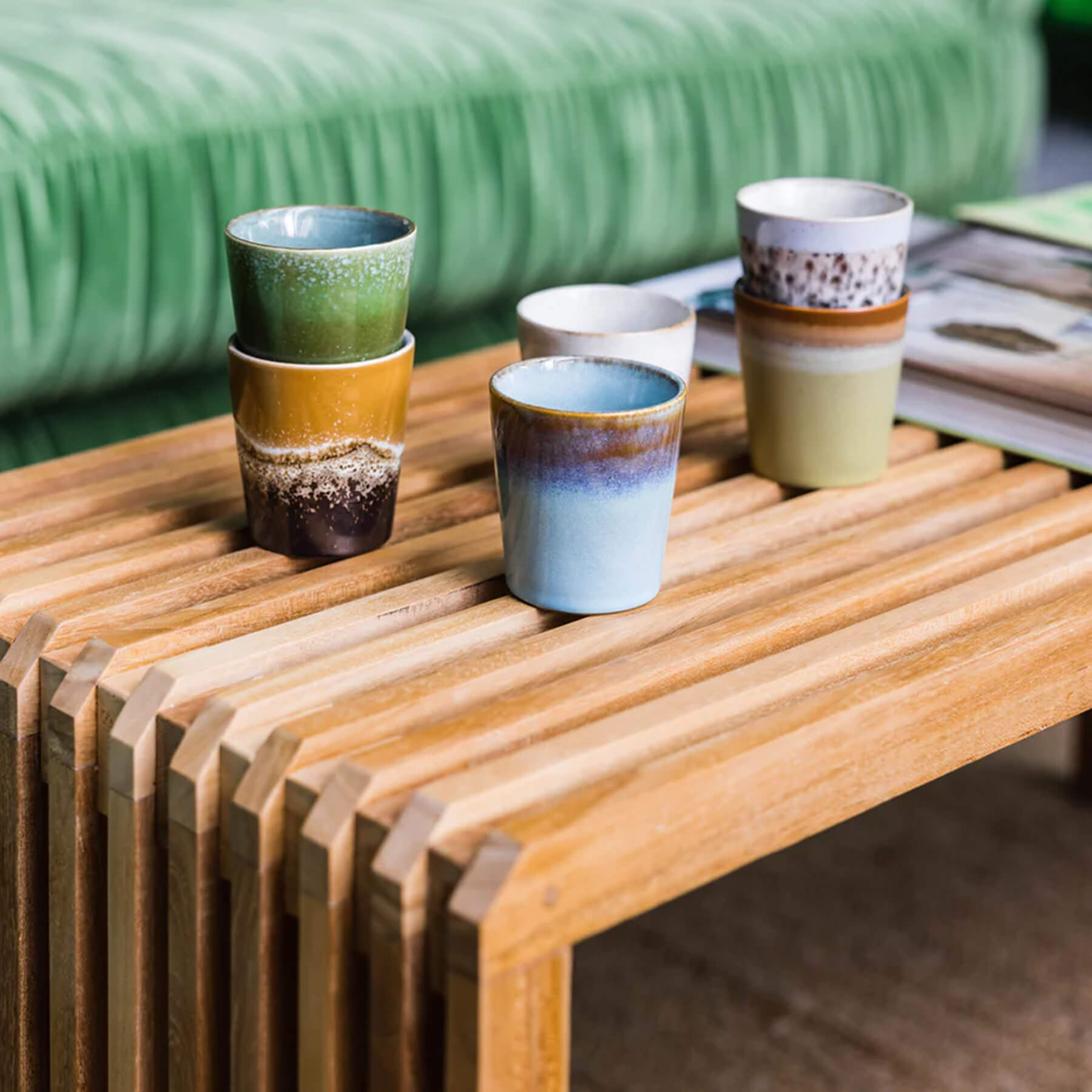HK Living BOLLI 70S CERAMICS FIRE
