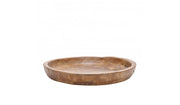 HÜBSCH BAKKI ROUND NATURE TEAK