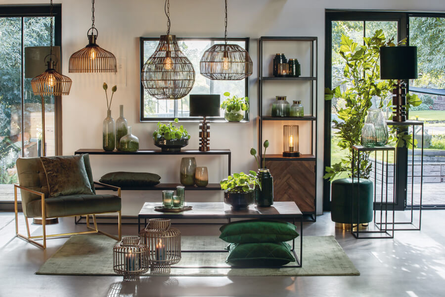 L&L SKERMUR VELOURS DUTCH GREEN 30x21CM