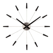 VEGGKLUKKA 60CM METAL, SVÖRT