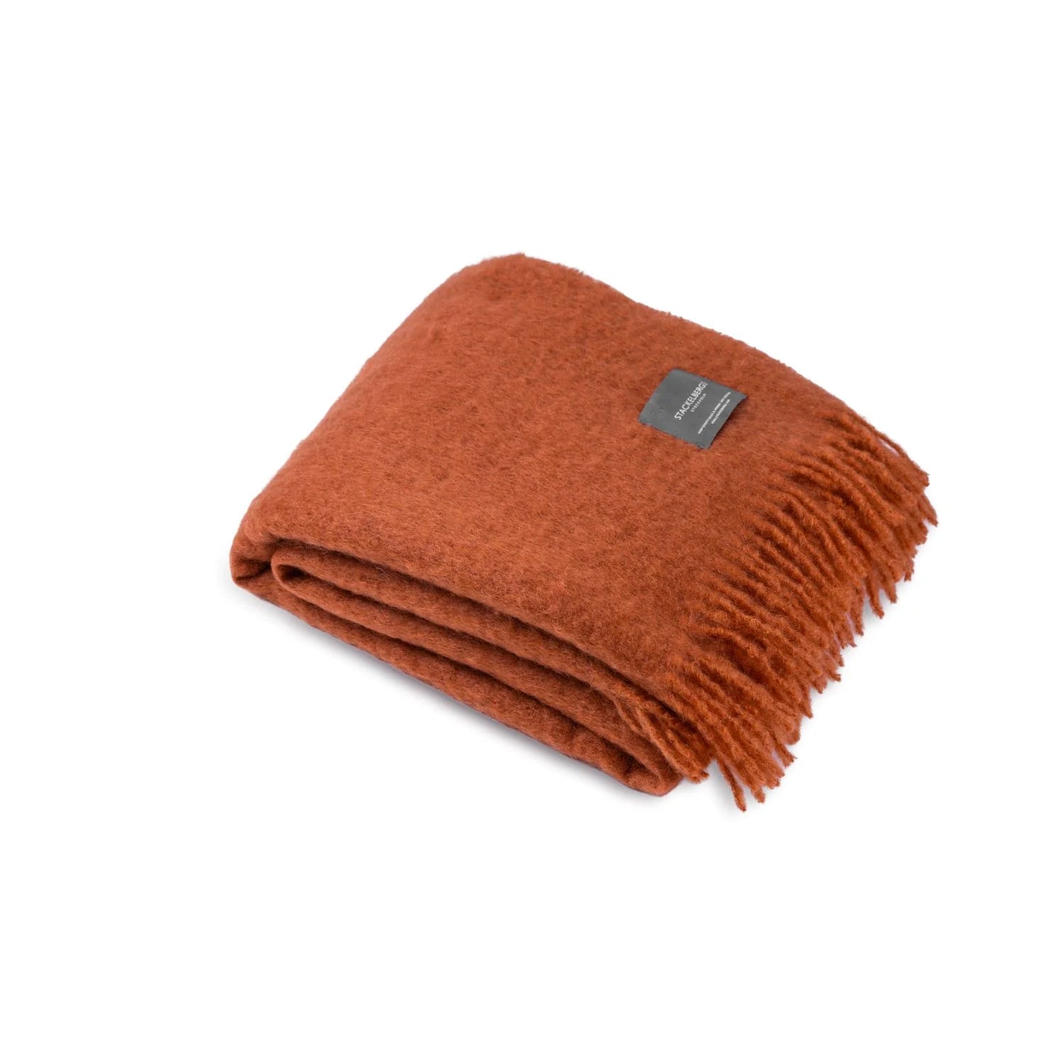 STACKELSBERG MOHAIR ULLARTEPPI RUSTY & TERRACOTTA