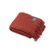 STACKELSBERG MOHAIR ULLARTEPPI ROLLED FRINGE CHILLI 130X17