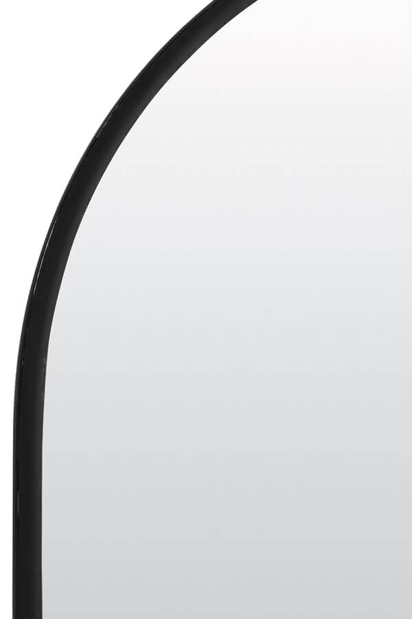 L&L SPEGILL FERES MATT BLACK 90X150 CM