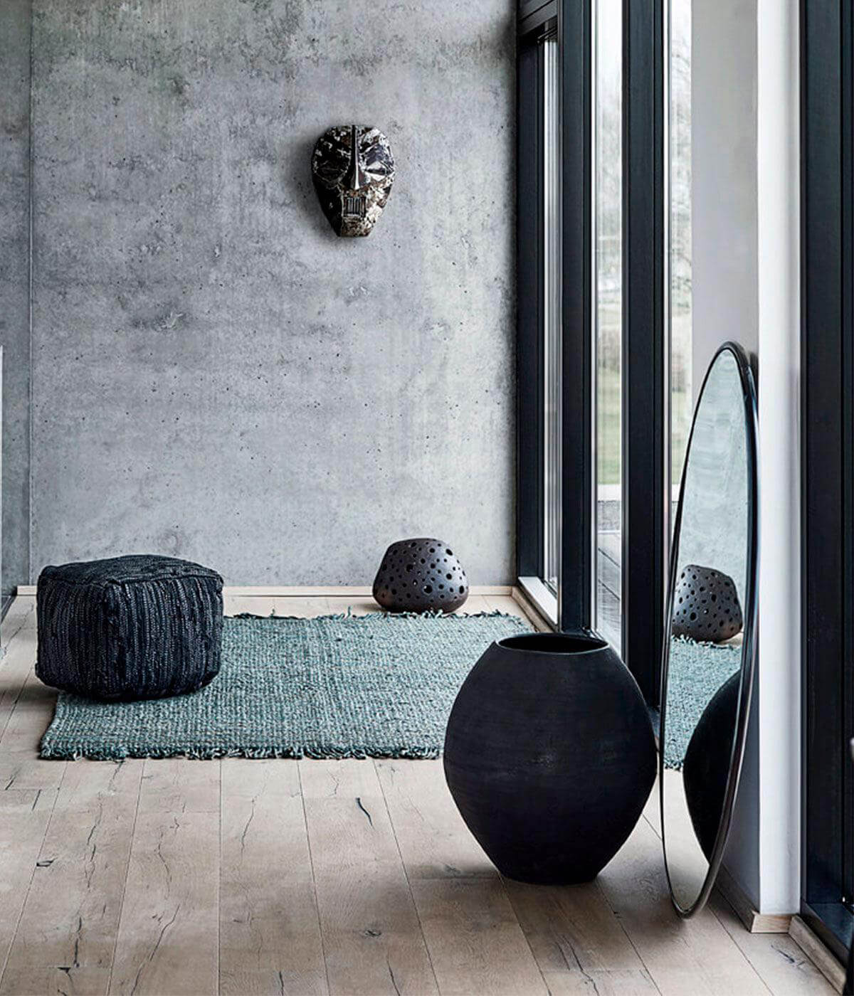 MUUBS COPENHAGEN VEGGSPEGILL ROUND L 110 cm