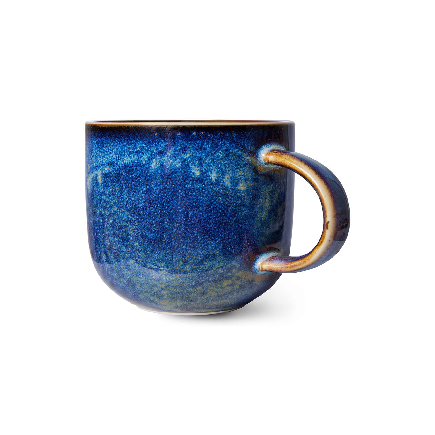HKliving CHEF KERAMIKBOLLI RUSTIC BLUE