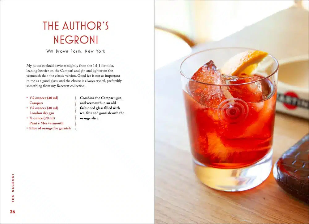 BÓK THE NEGRONI