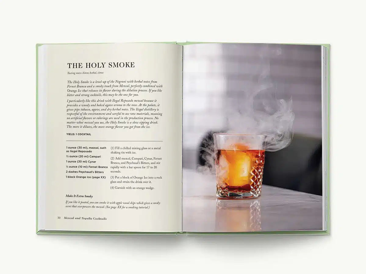 BÓK MEZCAL AND TEQUILA COCKTAIL