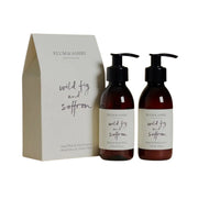 GJAFASETT SÁPA & KREM WILD FIG SAFFRON
