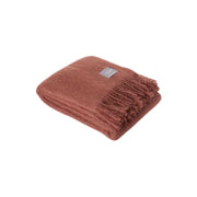 TEPPI MOHAIR ROLLED FRINGES MAHOGNY