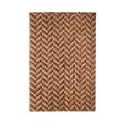 HERRINGBONE MOTTA BRÚN 200X300 CM