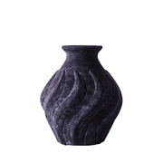 SWIRL VASI SMALL BLACK