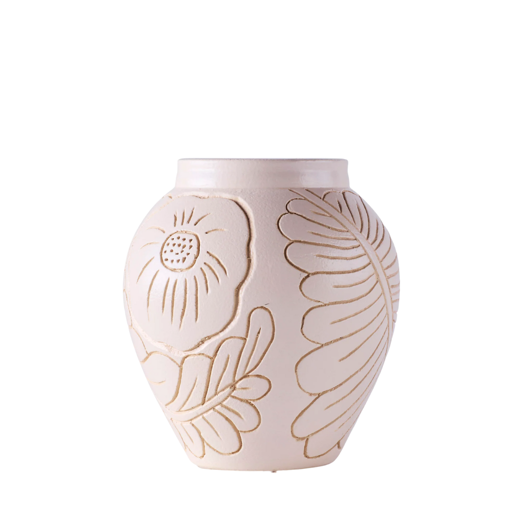 FRIDA VASI WHITE SMALL 25 CM