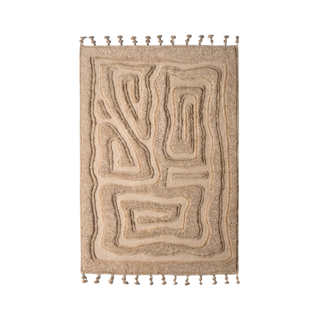 BEATEN TRACK MOTTA 200X300 CM GINGER