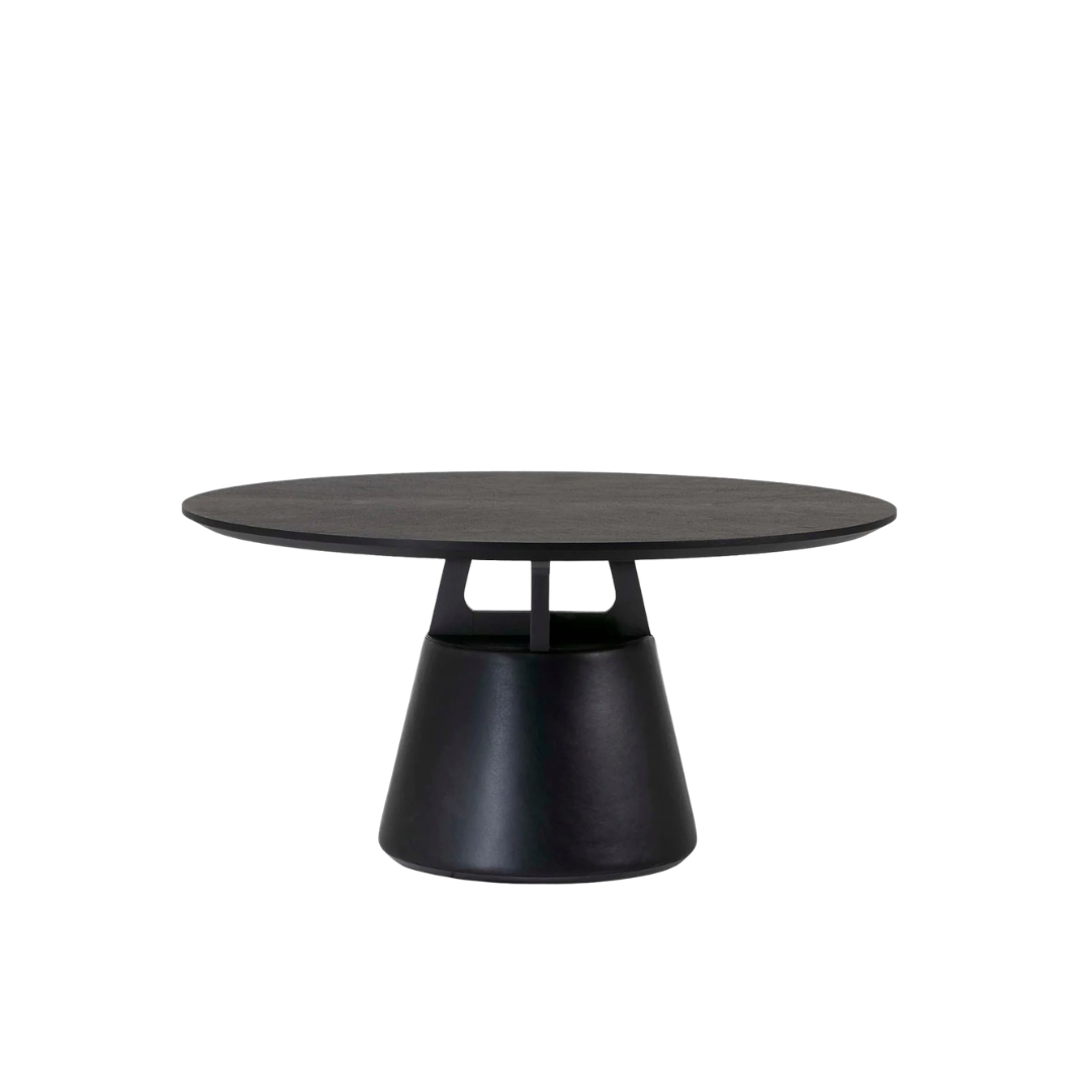 UNITY BORÐ 135 CM SVARTBÆSUÐ HNOTA