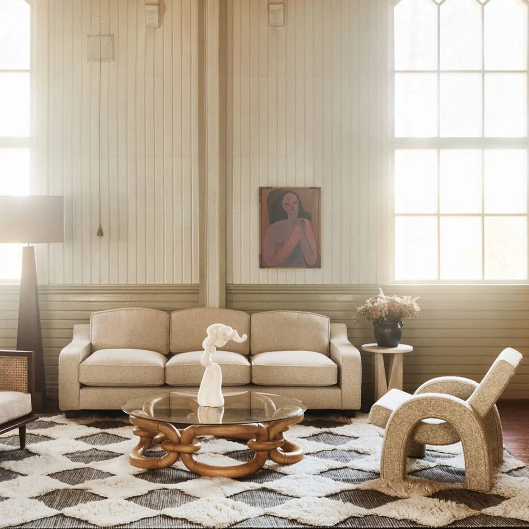 CHESS RAY MOTTA 200X300 CM GREY