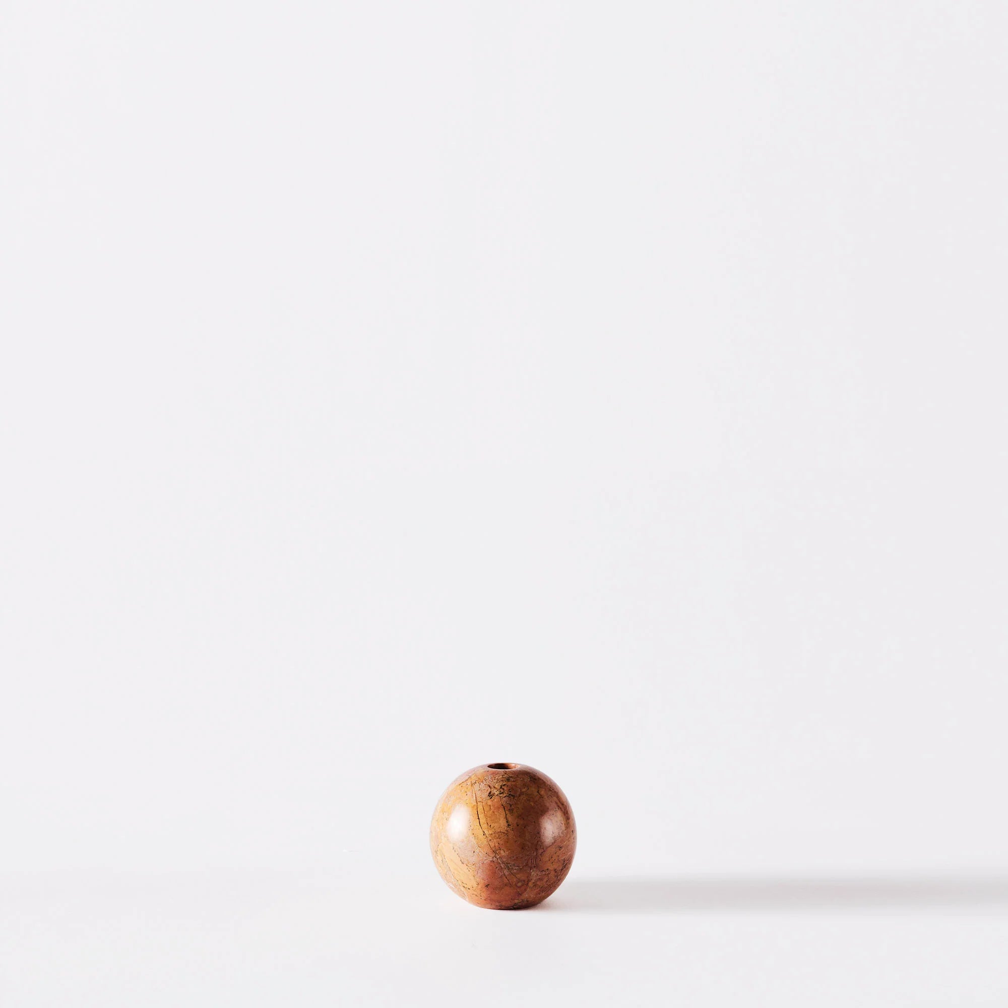 SPHERE KERTASTJAKI RED 12CM