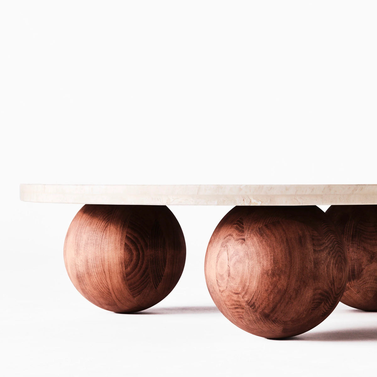 SPHERE SOFABORÐ TRAVERTINO BIANCO 120 CM