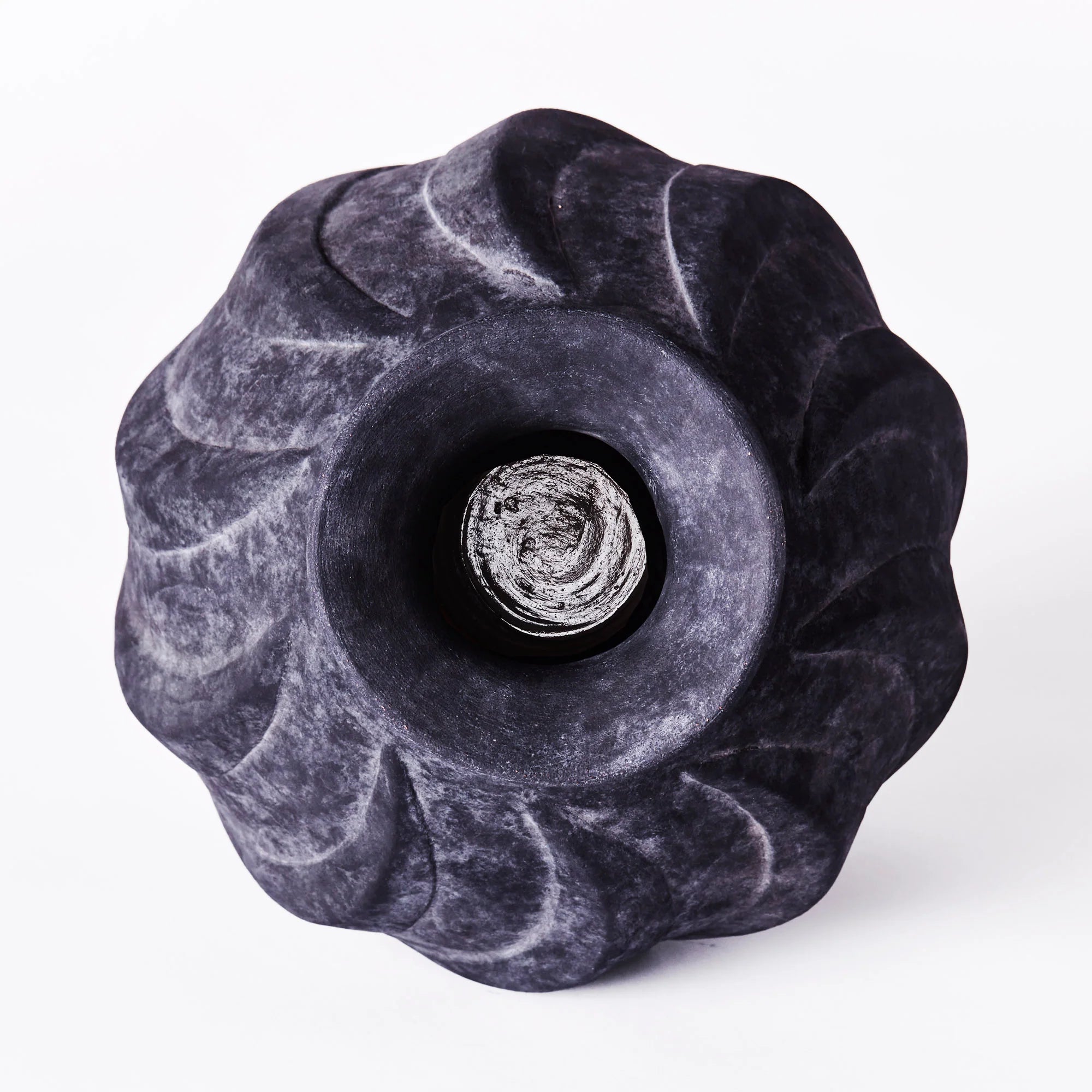 SWIRL VASI SMALL BLACK