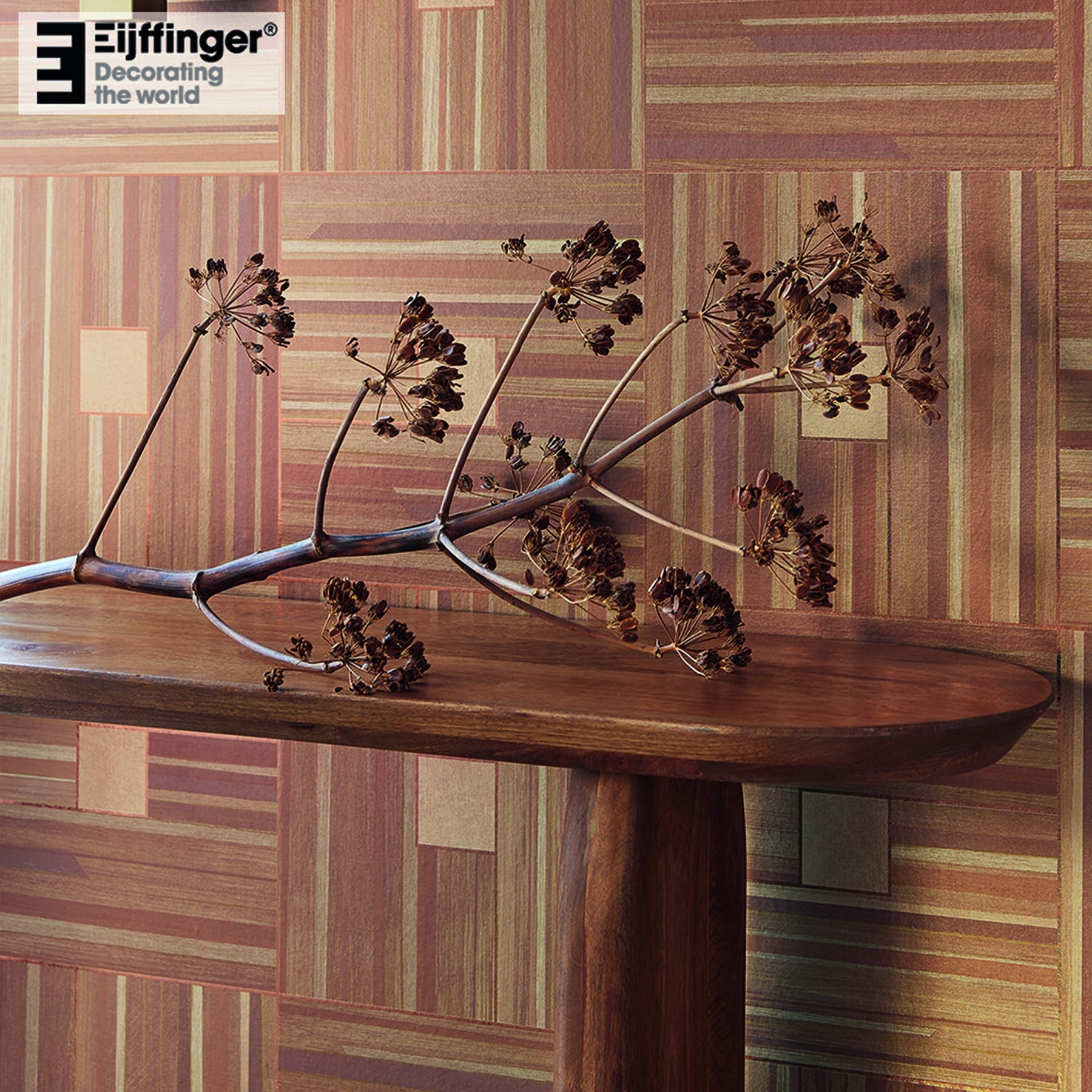 RAW MATERIALS BULLNOSE GANGABORÐ BRÚNT