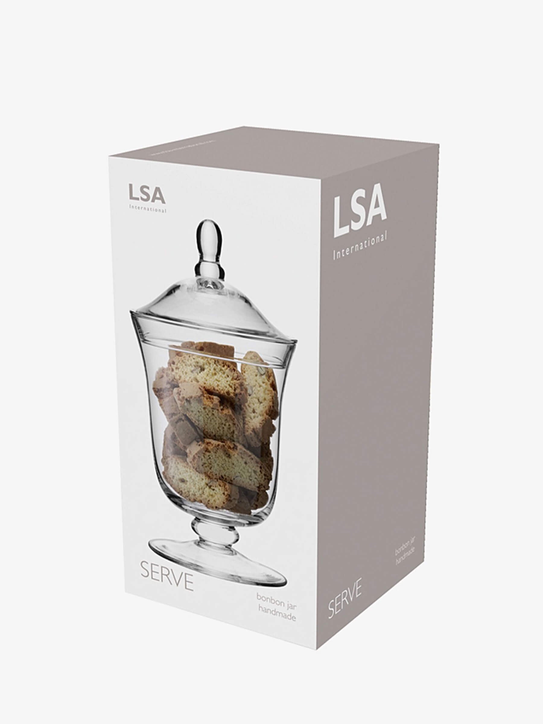 LSA SERVE BONBON GLERSKÁL MEÐ LOKI