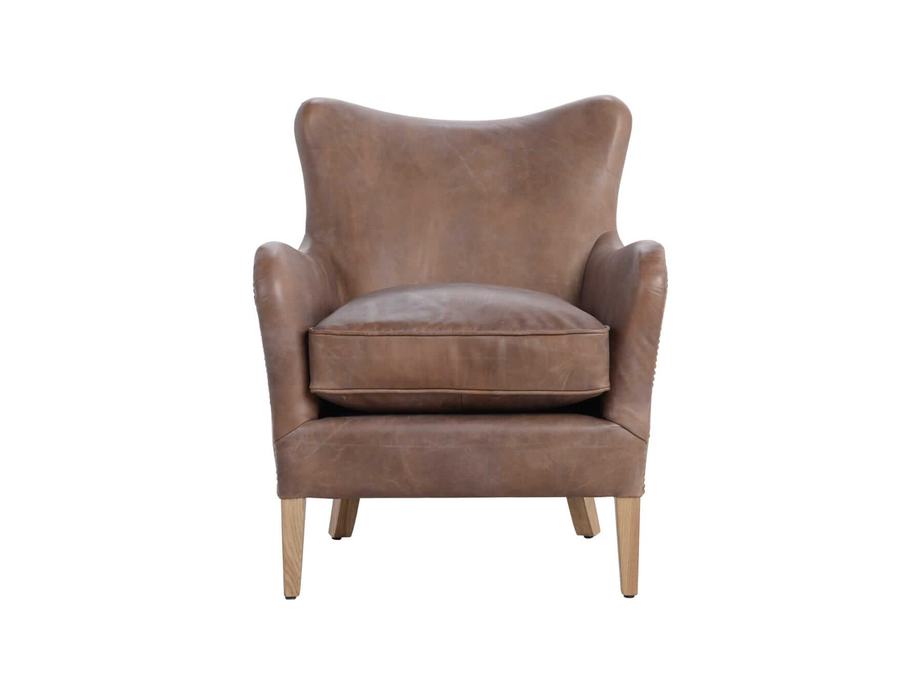 TIMOTHY OULTON TURNBERRY ARMSTÓLL LEÐUR