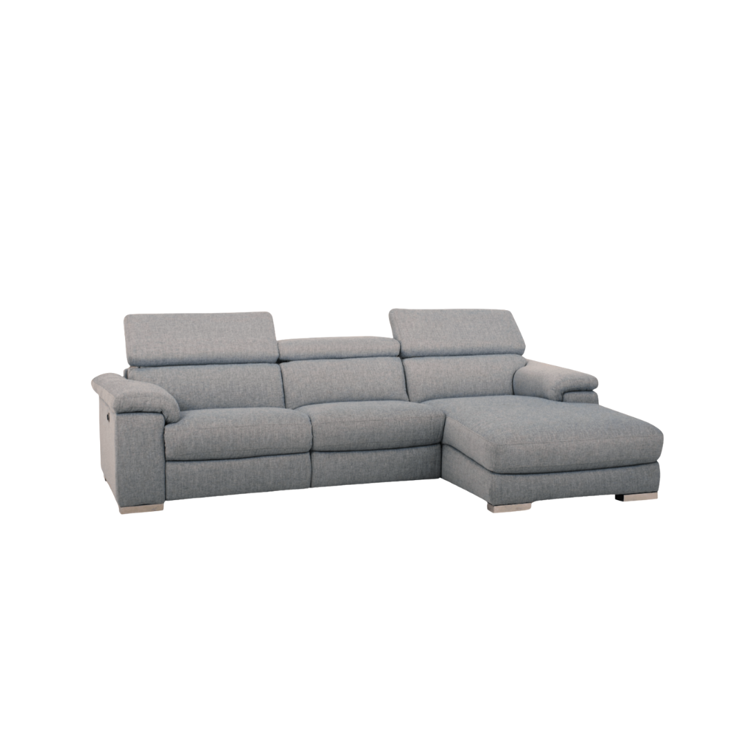 HTL 10736 TUNGUSÓFI MEÐ RAFMAGNI Í SÆTUM (ÁKLÆÐI)