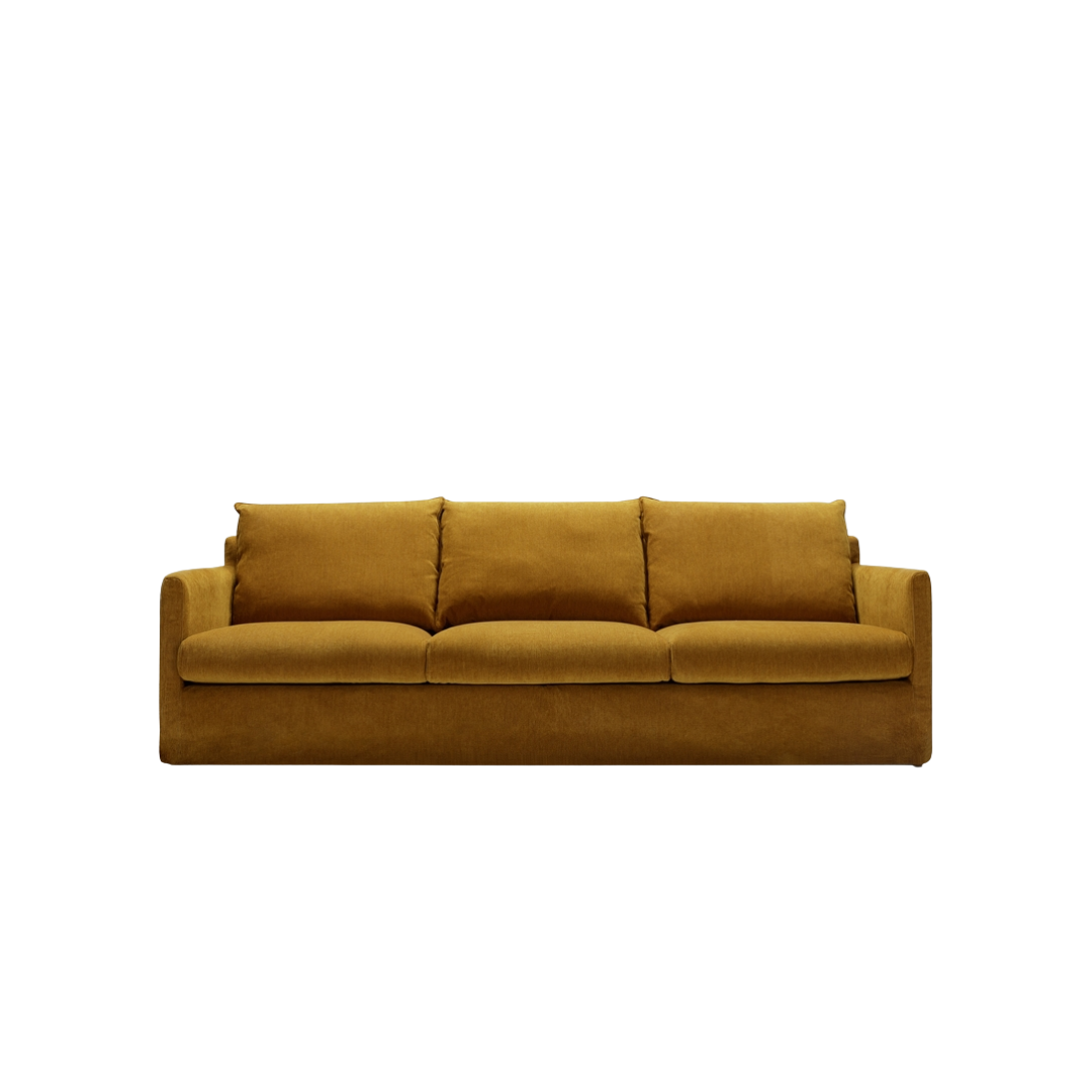 SALLY 3-JA SÆTA SÓFI Í HÖRÁKLÆÐI