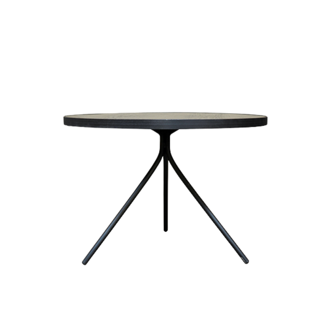 ORION BORÐ HRINGLAGA 60CM MOCCA BLACK