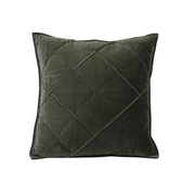 L&L PÚÐI DIAMOND ARMY GREEN 50X50 CM