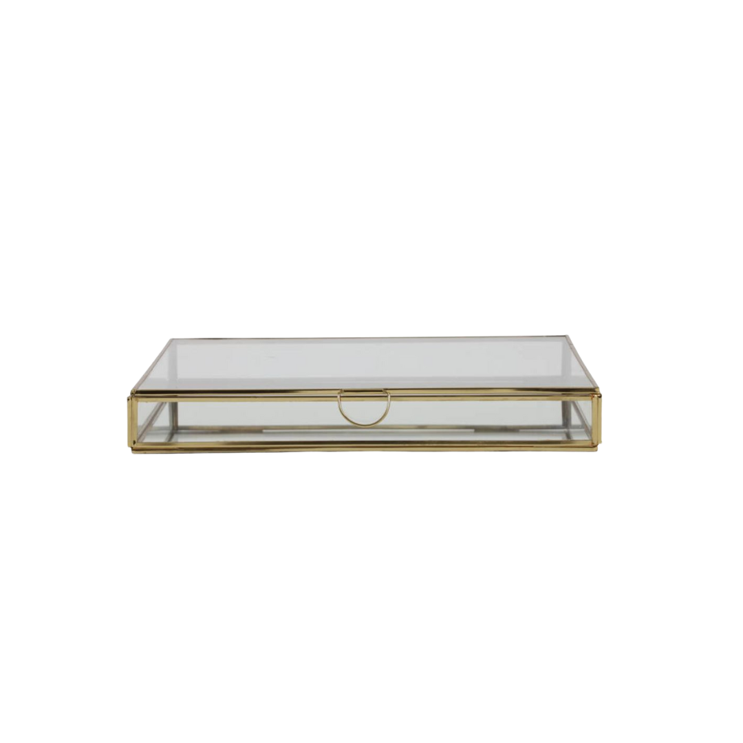 L&L SKRAUTBOX MIRINA GOLD/MIRROR 30X30CM