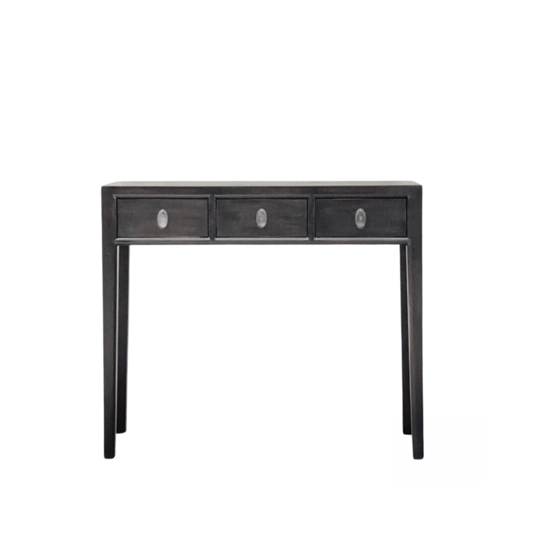 BONG GANGABORÐ M/SKÚFFUM SVART 100X36