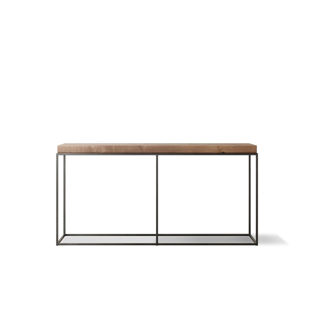 PURE RIGBY GANGABORÐ Í MOCCA BLACK 150x42x76 cm