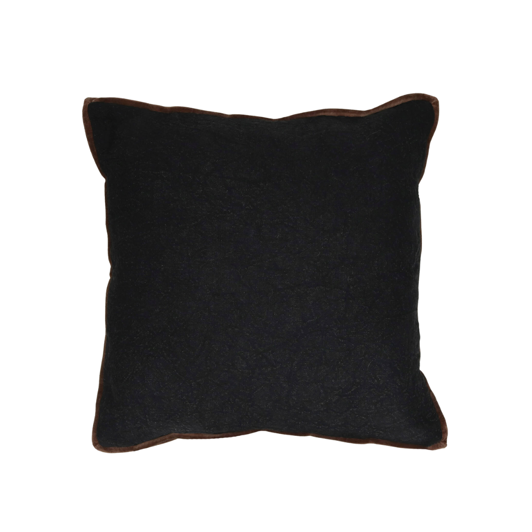 POMAX PÚÐI OPPOSITES HÖR/BÓMULL 45x45 cm