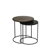 TALCA ANTIK BORÐ COPPER BRONZ 2 STÆRÐIR