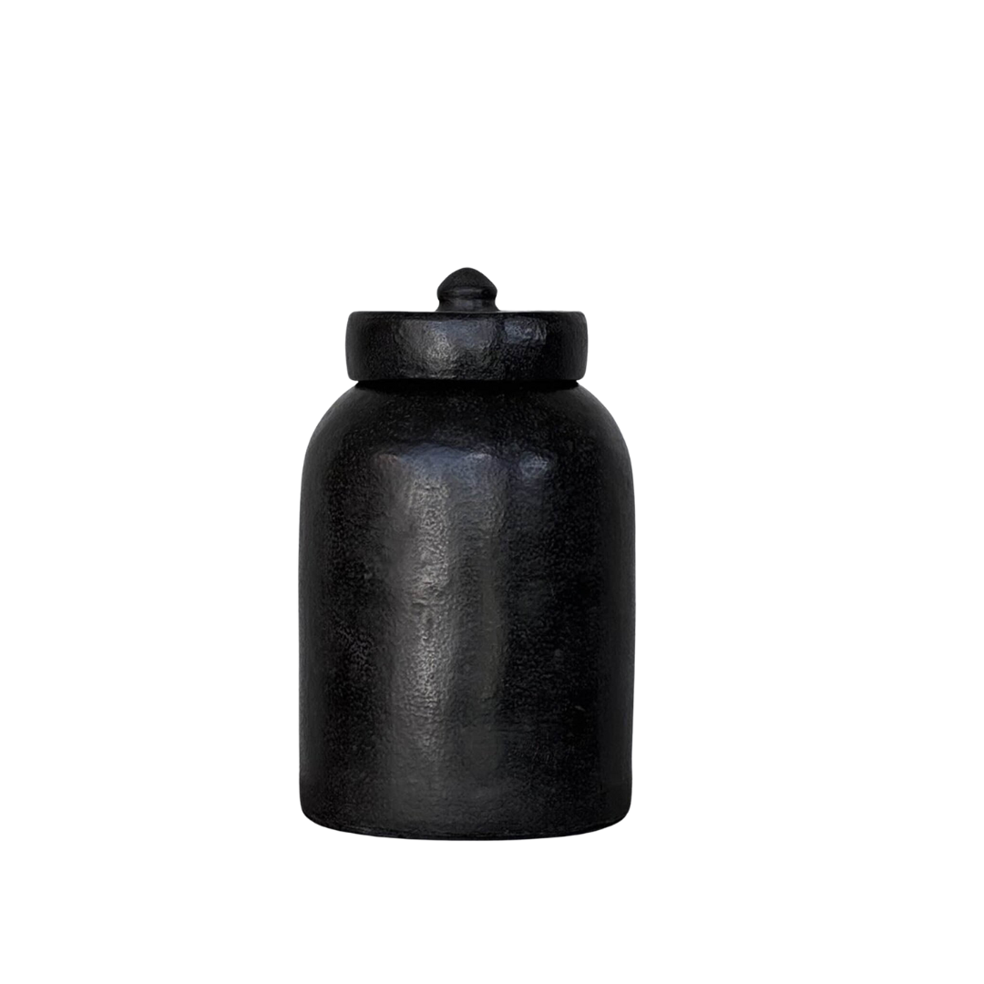 NOORI OBJECTS RARU KRUKKA MEÐ LOKI SVÖRT