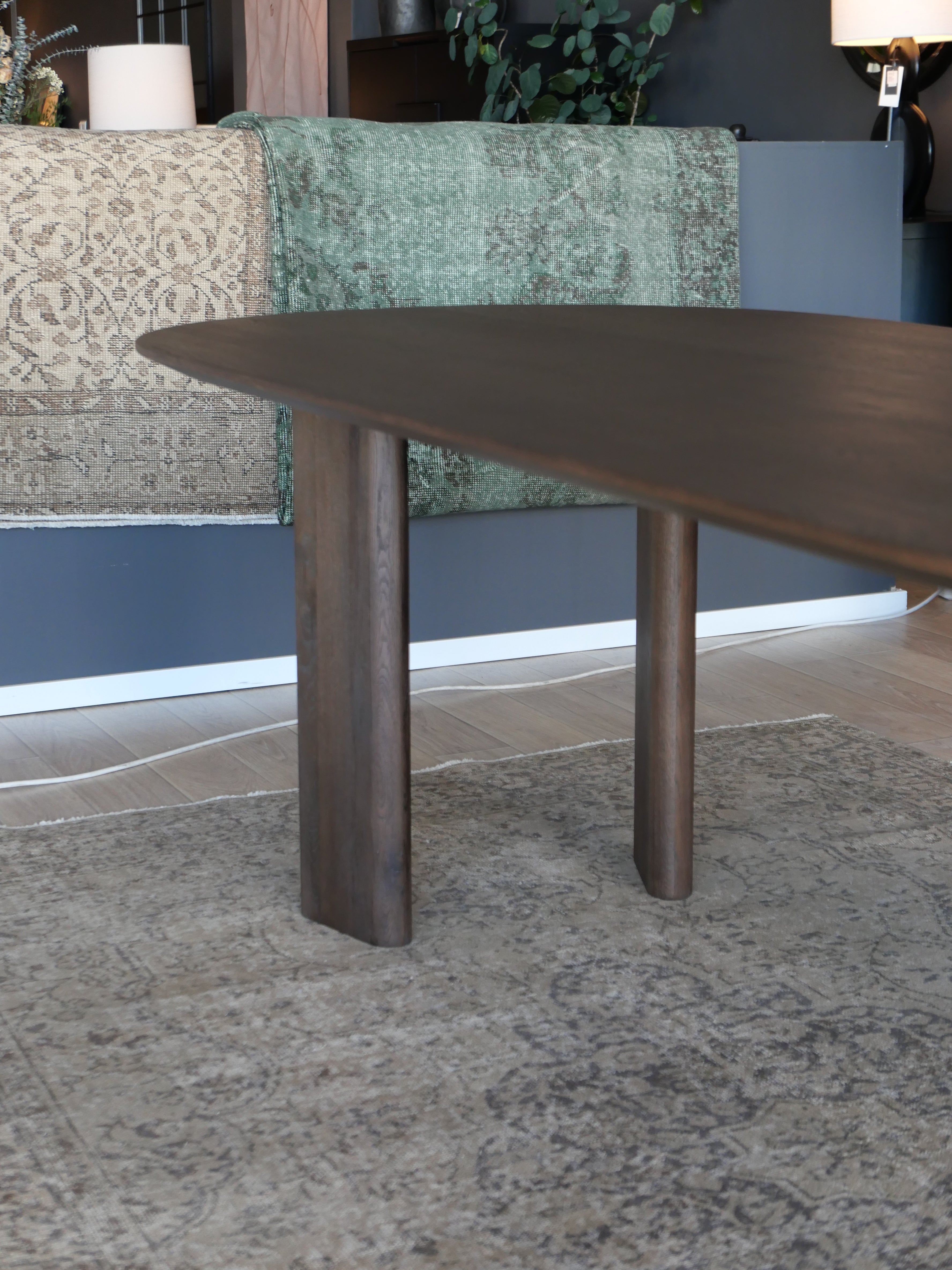 SLIM BORÐ 100X240 CM LITUR COFFEE