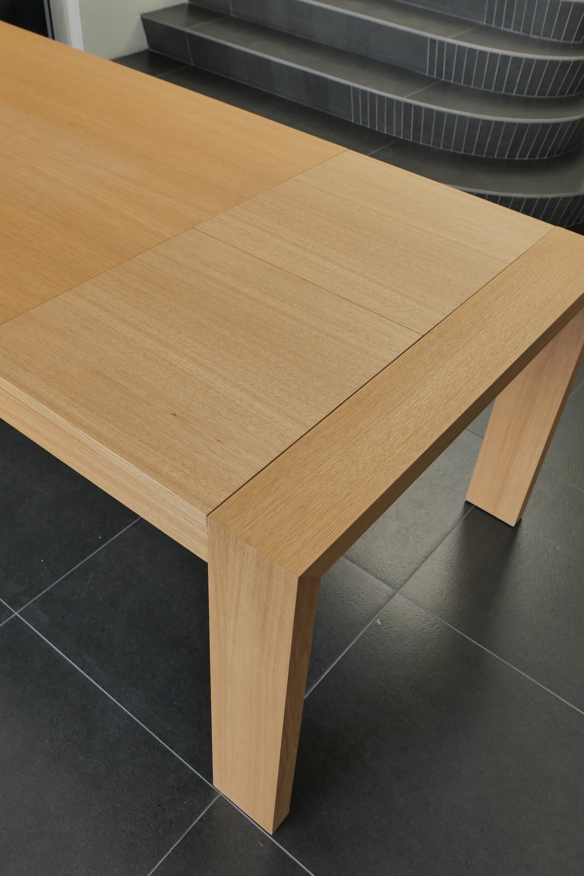 BORÐSTOFUBORÐ 100X160(260)CM EIK