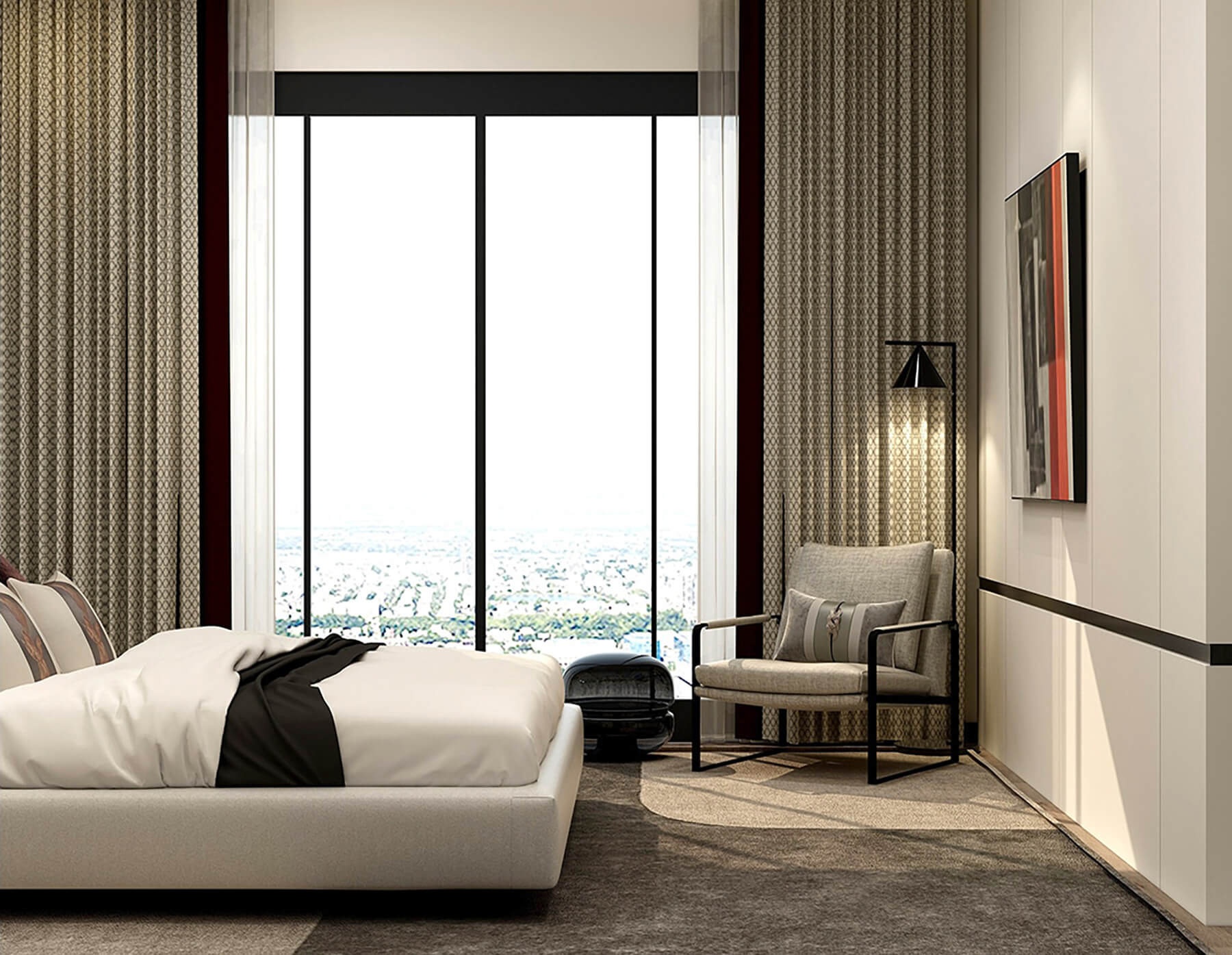 CAMERICH LEMAN ARMSTÓLL Í ÁKLÆÐI