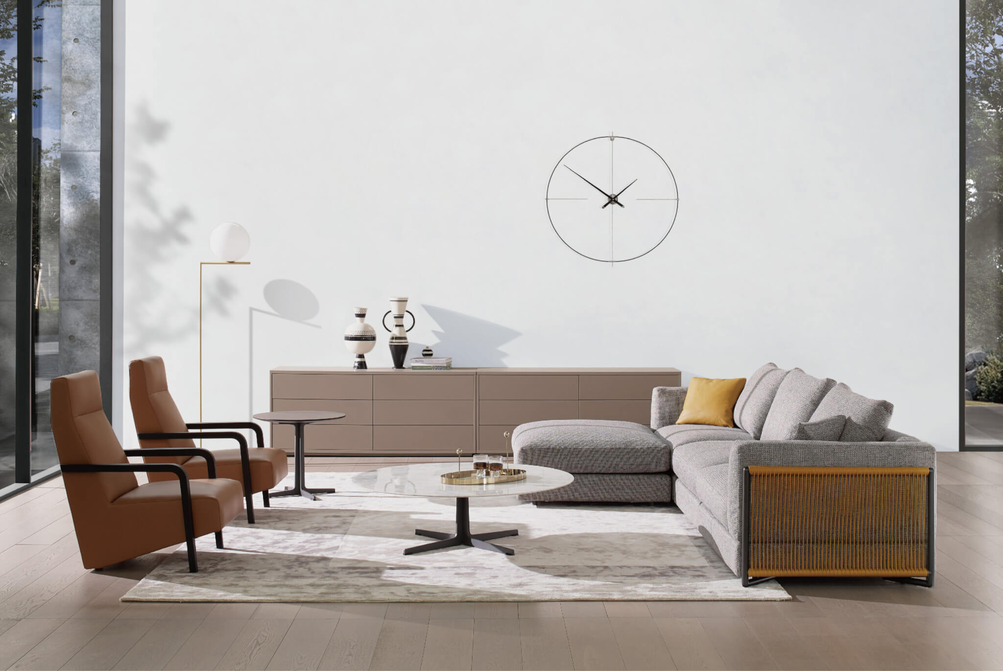 CAMERICH NATURE SÓFI 325x95cm