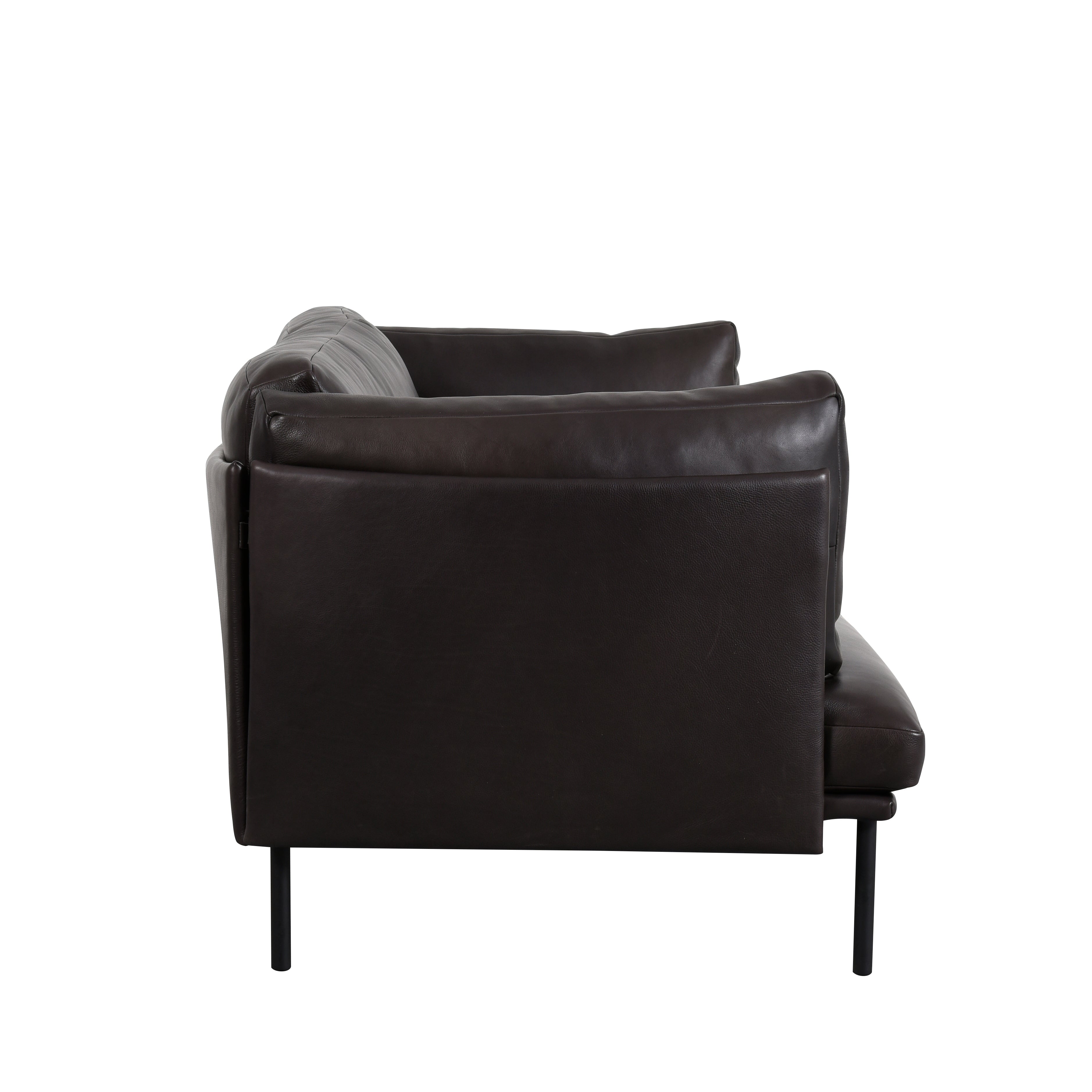 BRIOCHE SOFI SVART LEÐUR