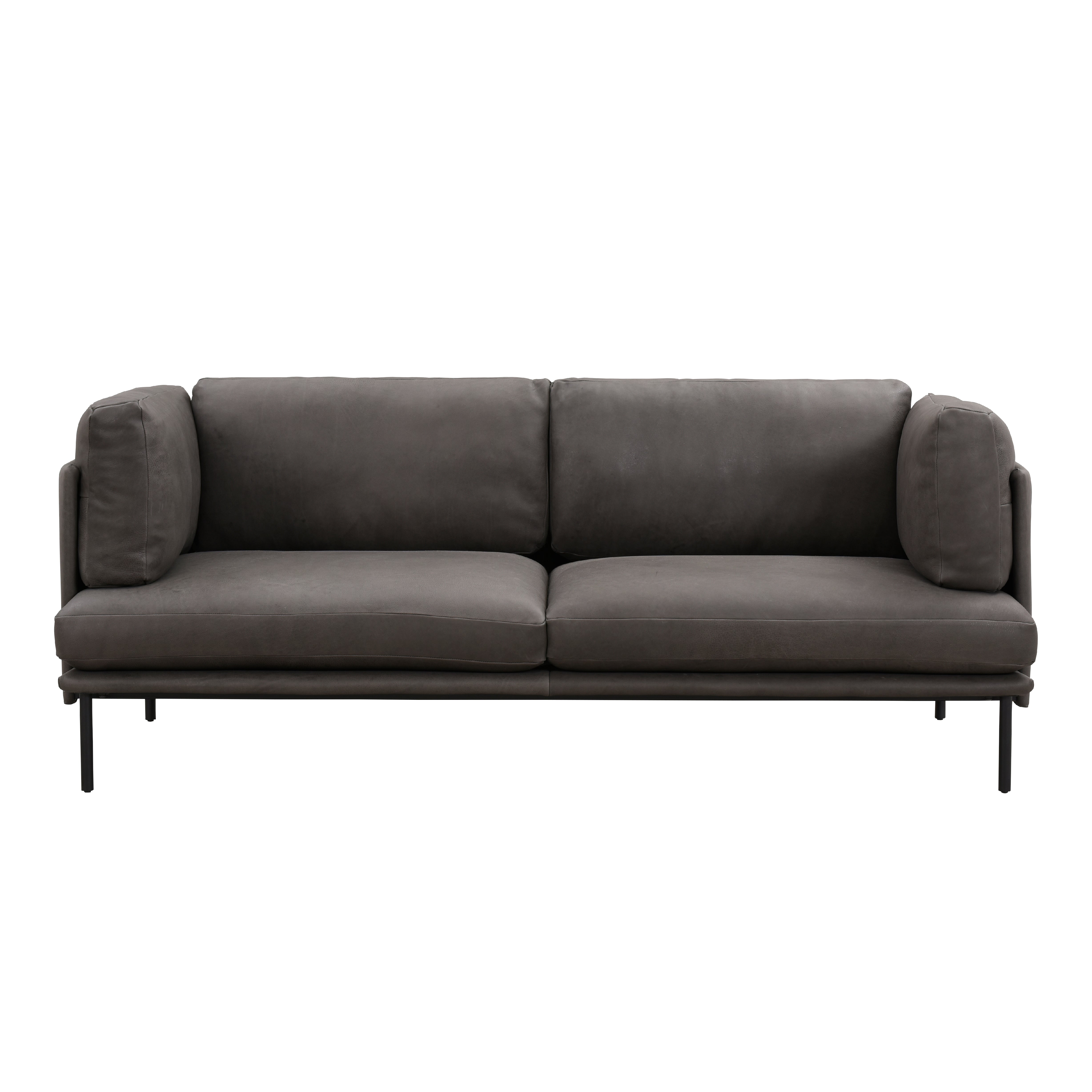 BRIOCHE SOFI SVART LEÐUR