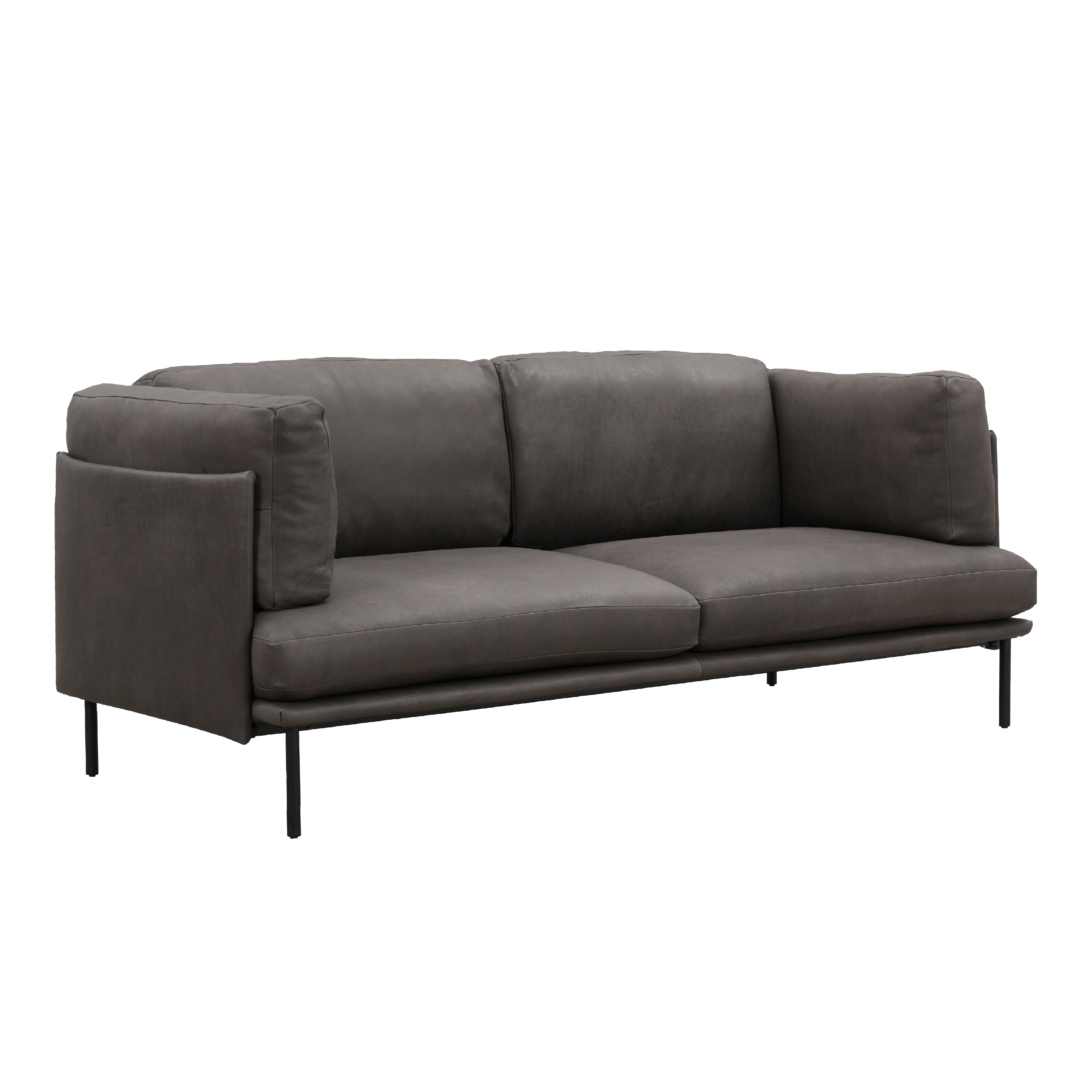 BRIOCHE SOFI SVART LEÐUR