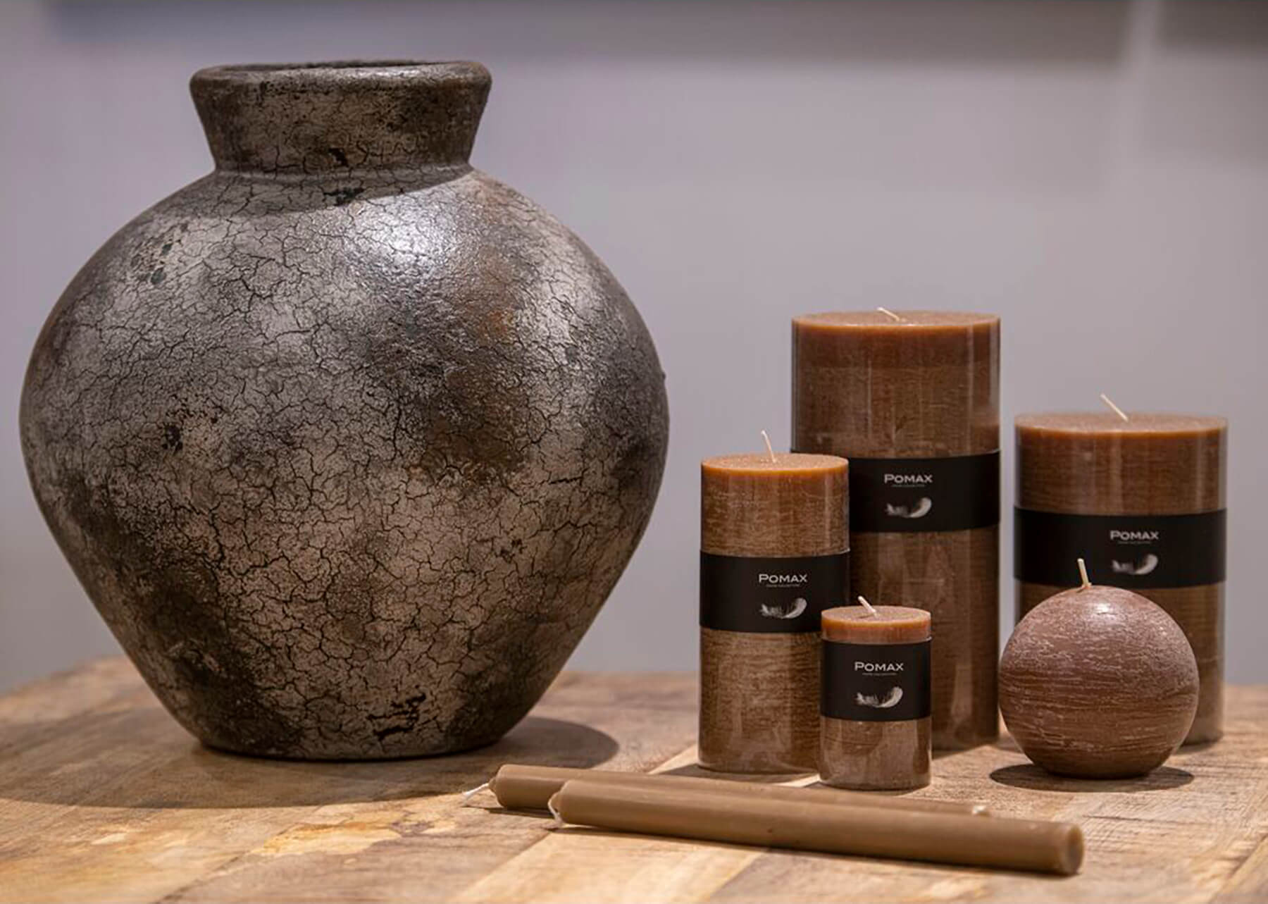 POMAX KERTI HAZELNUT 10x15 cm