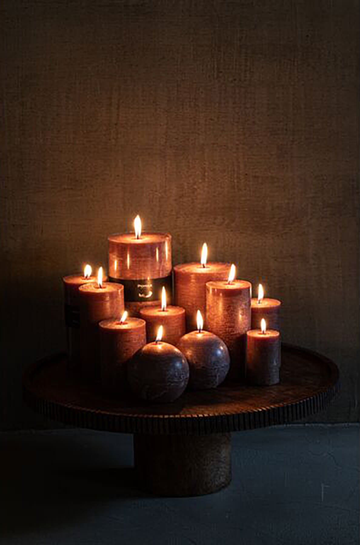 POMAX KERTI HAZELNUT 10x15 cm