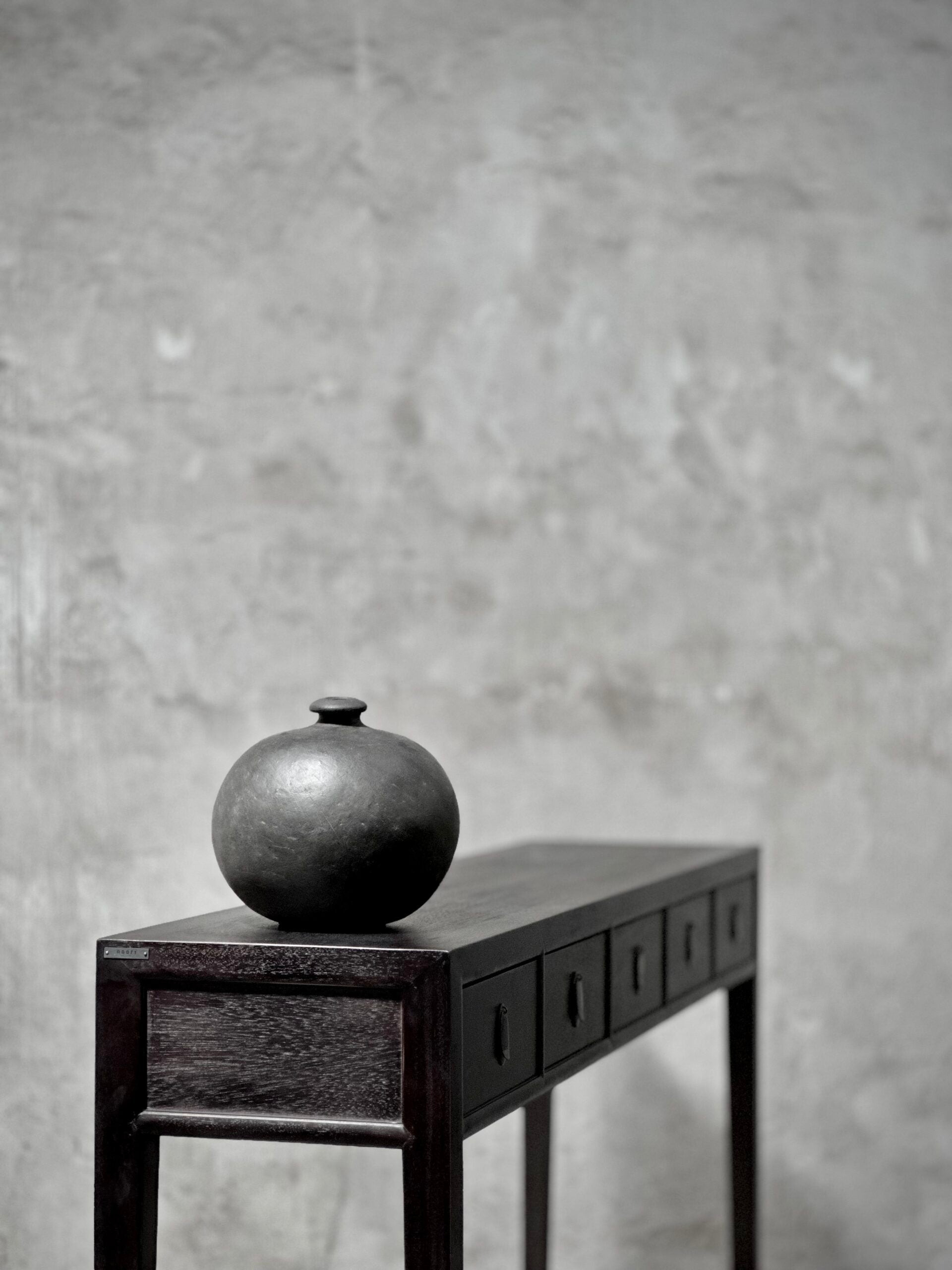 GANGABORÐ BONG SVART 161x36x85