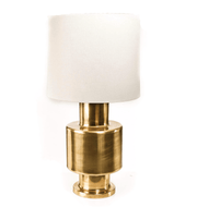 DAY LAMPI TOOL LIGHT M/SKERM ANTIK BRASS