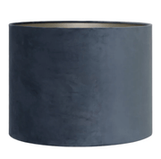 L&L SKERMUR VELOURS DUSTY BLUE 25x18CM