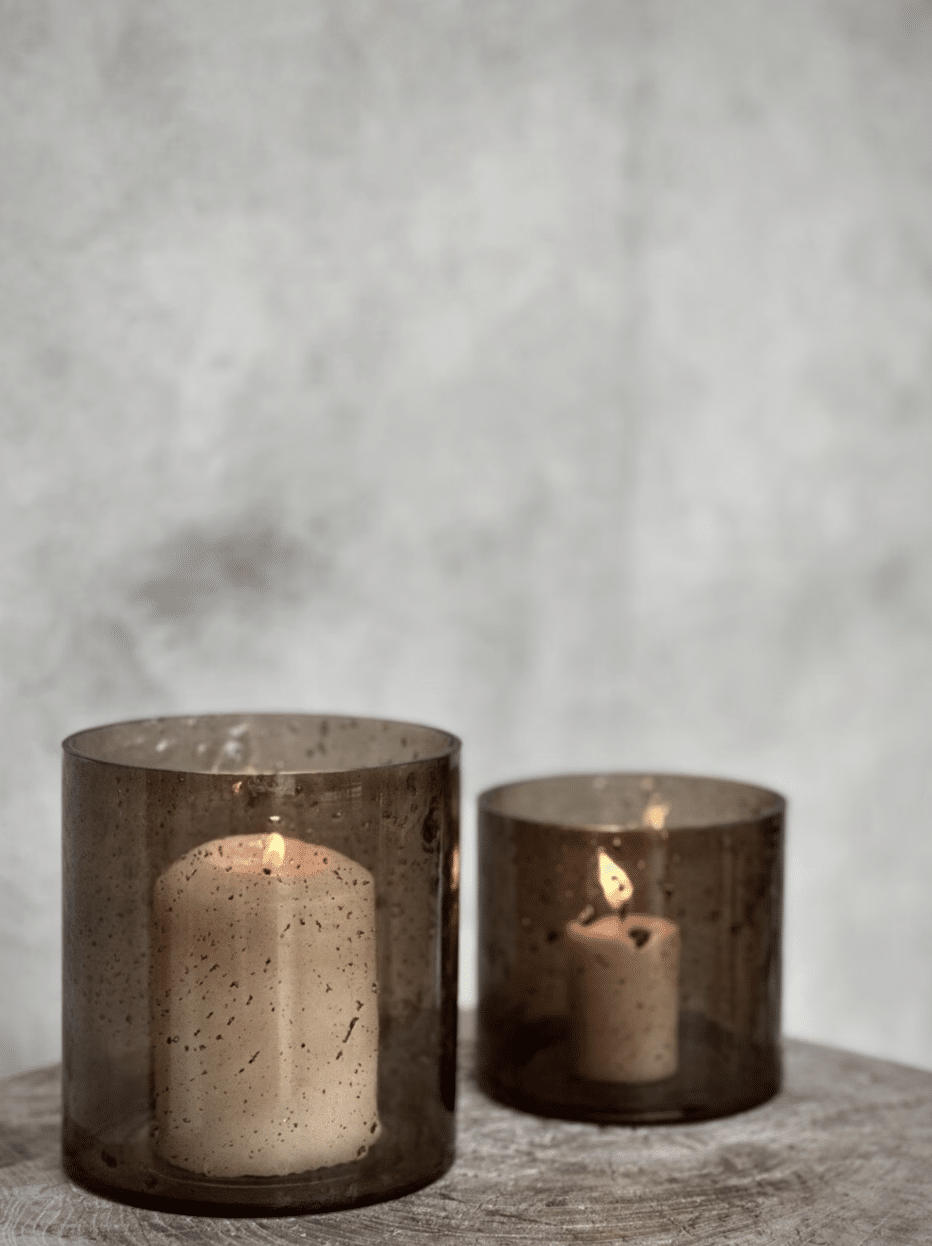 KERTALUKT RIKA SMOKE GLASS STÓR