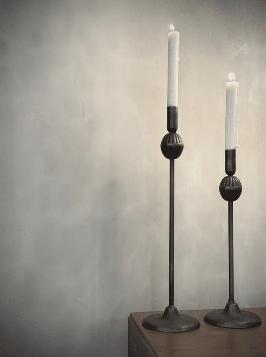 KERTASTJAKI CLARE ANTIQUE BRASS LÍTILL