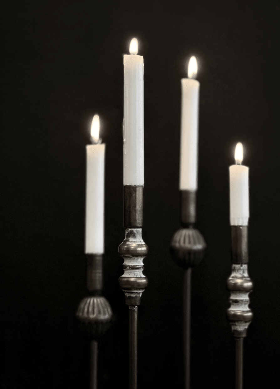 KERTASTJAKI AGNES ANTIQUE GOLD LÍTILL
